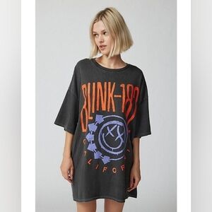 Blink-182 Graphic T-Shirt Dress